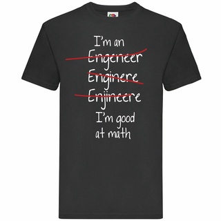 เสื้อผ้าผชเสื้อยืด พิมพ์ลาย I Am Good At Math Inspire สําหรับผู้ชาย DiyS-5XL