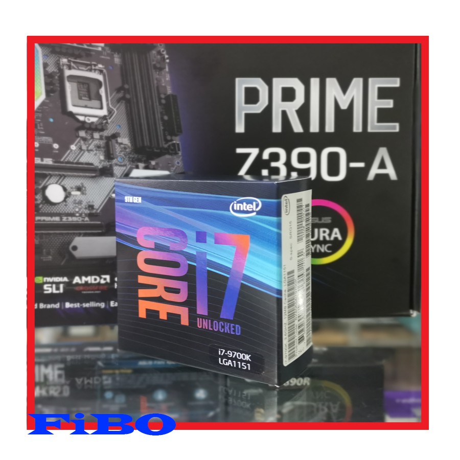 CPU (ซีพียู) INTEL 1151 CORE I7-9700K 3.6 GHz (WITHOUT CPU COOLER) Warranty 3 - y