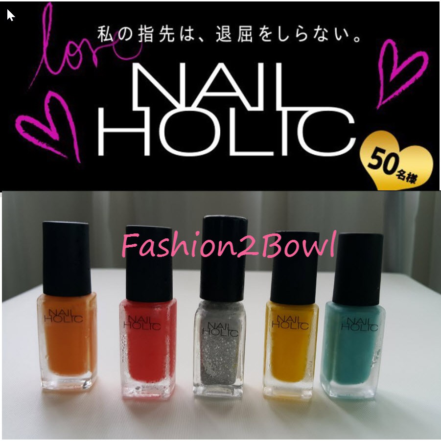 ์Nail Holic น้ำยาทาเล็บสีสุดจี๊ดจากญี่ปุ่น  Kose Japan