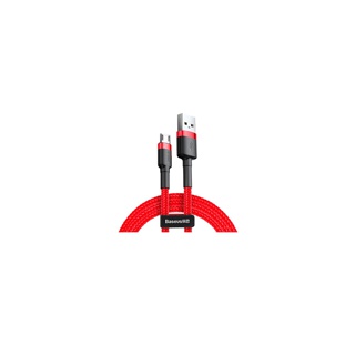Baseus Cafule Cable USB to Micro USB Charging Cable 1.5A 2m สายชาร์จเร็วแอนดรอยด์แบบสายถัก ทนทาน สำหรับ Android Samsu