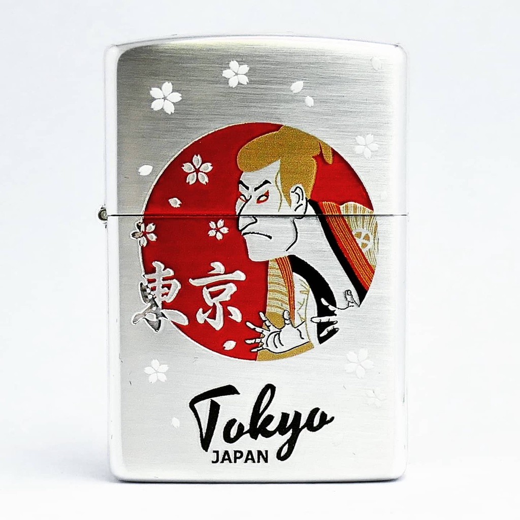 ซิปโป้ รุ่น ZA-2-171 ซิปโป้ญี่ปุ่น TOKYO Series - Kabuki ของแท้ รับประกันตลอดชีวิต