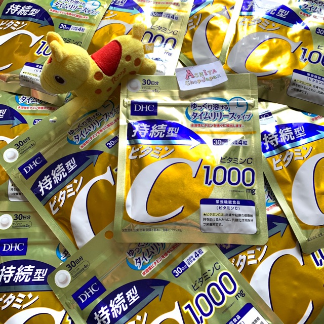 DHC vitamin C Sustainable 1,000 mg