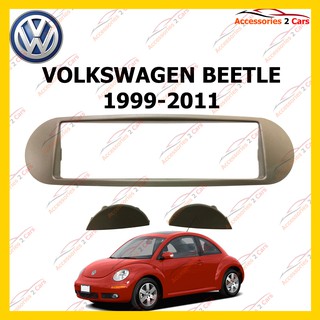 กรอบหน้าวิทยุVOLKSWAGEN BEETLE ปี1999-2011 สำหรับ7นิ้ว รหัสlNV-VW-002