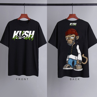 เสื้อวินเทจชาย - KUSH วัฒนธรรมวินเทจแรงบันดาลใจผ้าฝ้ายหลวมเสื้อผ้าเสื้อยืดสําหรับผู้ชายเสื้อยืดบุคล