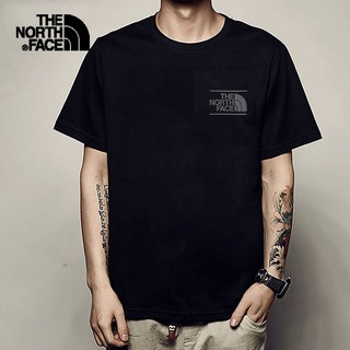 เสื้อยืดพิมพ์ลาย The NORTH FACE เสื้อยืดแขนสั้น ครึ่งแขน สําหรับผู้ชาย