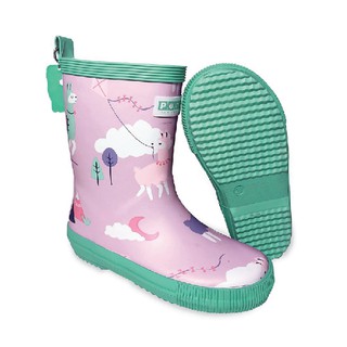 Penny รองเท้าบูท Scallan Design Gumboots Tall Loopy Llama