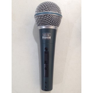 Microphone ไมโครโฟน ไมค์สาย แบบมือถือ SHURE BETA 58A Legendary Performance Vocal Microphone มีสวิตซ์