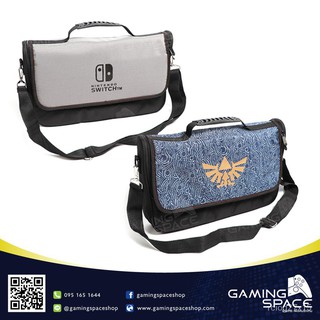 NINTENDO SWITCH : พร้อมส่ง  มี 2 แบบ กระเป๋าใส่เครื่อง NINTENDO SWITCH EVERYWHERE MESSENGER ALL IN ONE BAG ZELDA gkHD