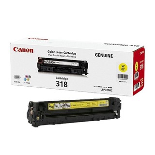 Canon Toner Cartridge 318Y (Yellow)