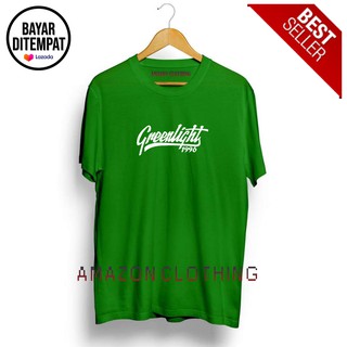 เสื้อยืดแขนสั้น พิมพ์ลายตัวอักษร Amazon Greenlight 1996 Distro สีขาว คุณภาพดี สําหรับผู้ชาย และผู้หญิง