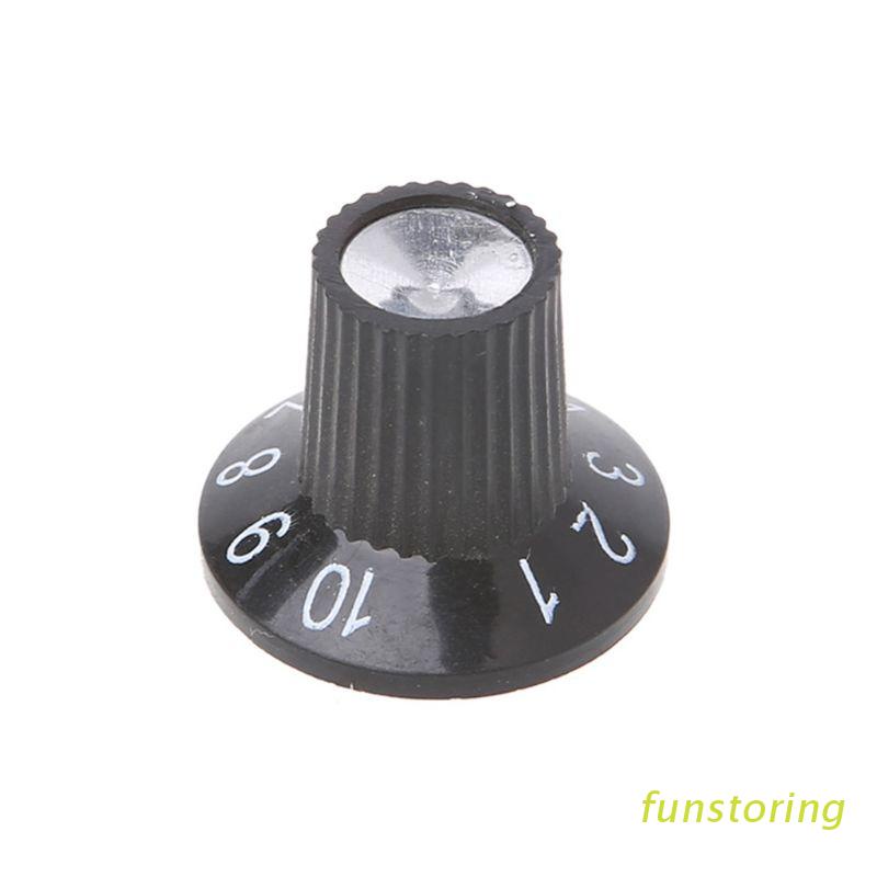 FUN Knob Button Guitar Amplifier AMP Volume Tone Control Knob Skirted Aluminum For FD Parts