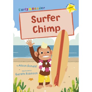 DKTODAY หนังสือ Early Reader Yellow 3 : Surfer Chimp