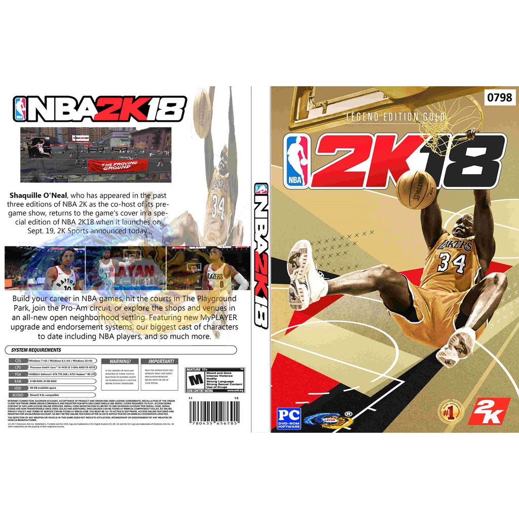 (PC) NBA 2K18*******