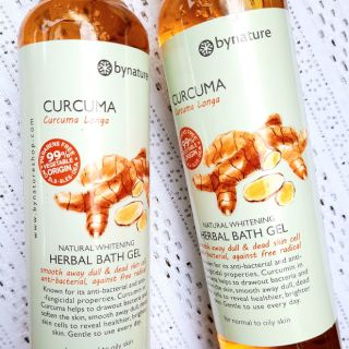 สบู่เหลวอาบน้ำขมิ้นชัน ป้องกันผื่นคัน ผิวกระจ่างใส Curcuma Bath Gel 250 ml