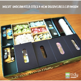 Tidy Insert สำหรับ Underwater Cities + New Discoveries expansion