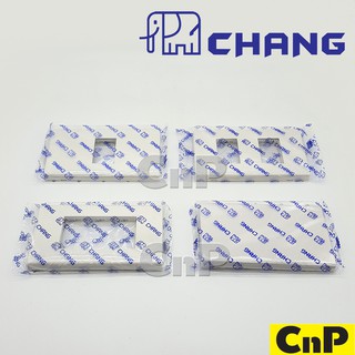 CHANG หน้ากาก ฝา 1-3 ช่อง และ หน้ากากปิดเรียบ สีขาว ช้าง รุ่น FA-200-203