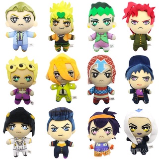 ของเล่นตุ๊กตา JoJos Bizarre Adventure Golden Wind Buccellati Abbacchio Fugo Yoshikage Kira Rohan Kishibe Josuke Joseph Kars สไตล์ญี่ปุ่น