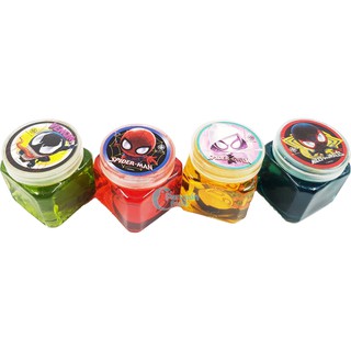สไลม์ สลาม MARVEL Spiderman ลิขสิทธิ์แท้100% + ตุ๊กตา spiderman 4 แบบ 4 สี สไลม์เซอร์ไพรส์ สลาม ของเล่นเด็ก