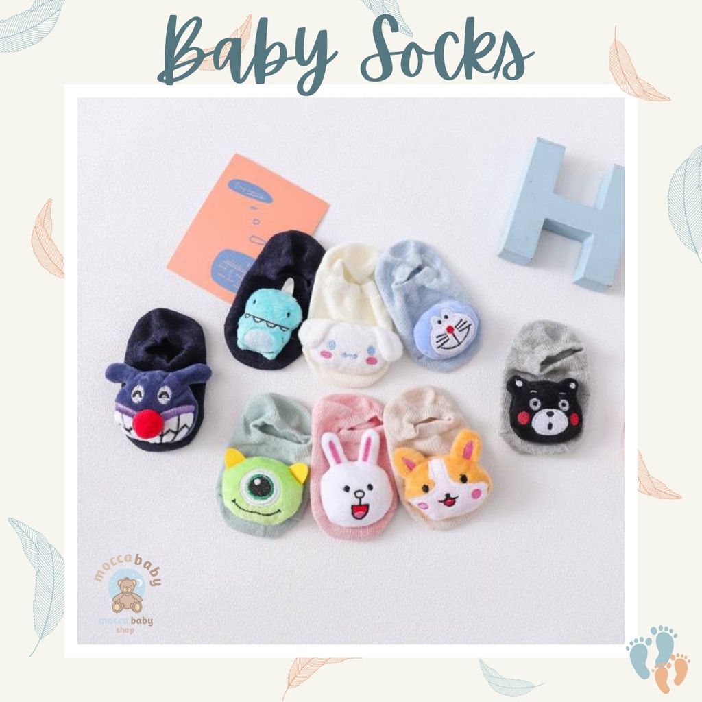 Mbss ถุงเท้าตุ๊กตา 3D ล่าสุด / สัตว์จับคู่