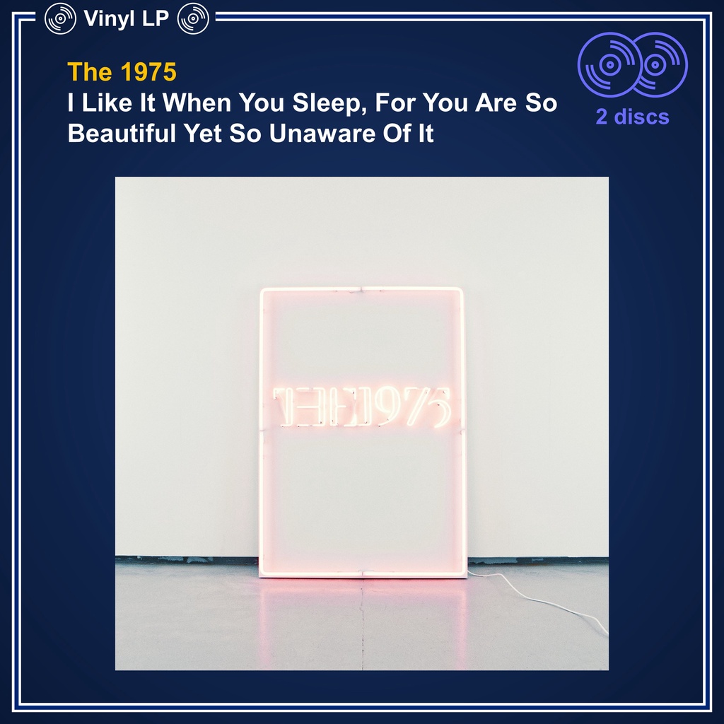 [แผ่นเสียง Vinyl LP] The 1975 - I Like It When You Sleep [ใหม่และซีล SS]