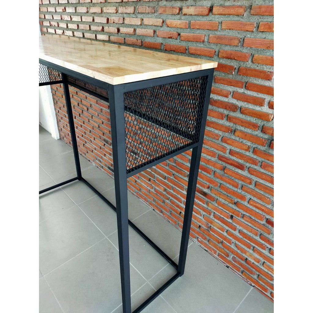 17.6 โต๊ะบาร์ไม้สไตล์ Loft 40120105