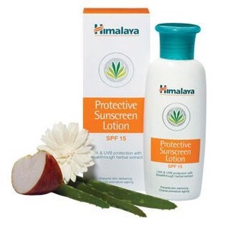 โลชั่นกันแดด Himalaya Protective Sunscreen Lotion SPF 15