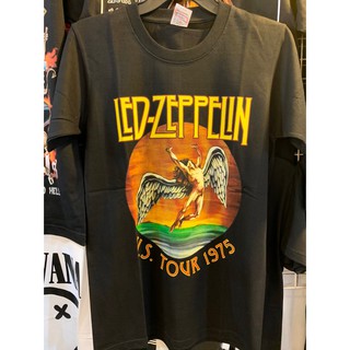 LZ250 Led Zeppelin เสื้อยืดวงร็อค เสื้อวง เสื้อยืด เลทเซฟฟิน เสื้อวินเทจ