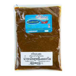 🔥HOT🔥 จะโหรม พริกแกงคั่วพริก ไตปลา แกงป่า 400 กรัม JAROME Chili Curry Paste 400 g