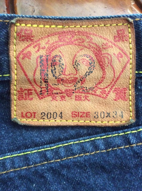 EVISU(エヴィズ）ジーンズNo2 2004 戒 刺繍 希少 - agedor.ma