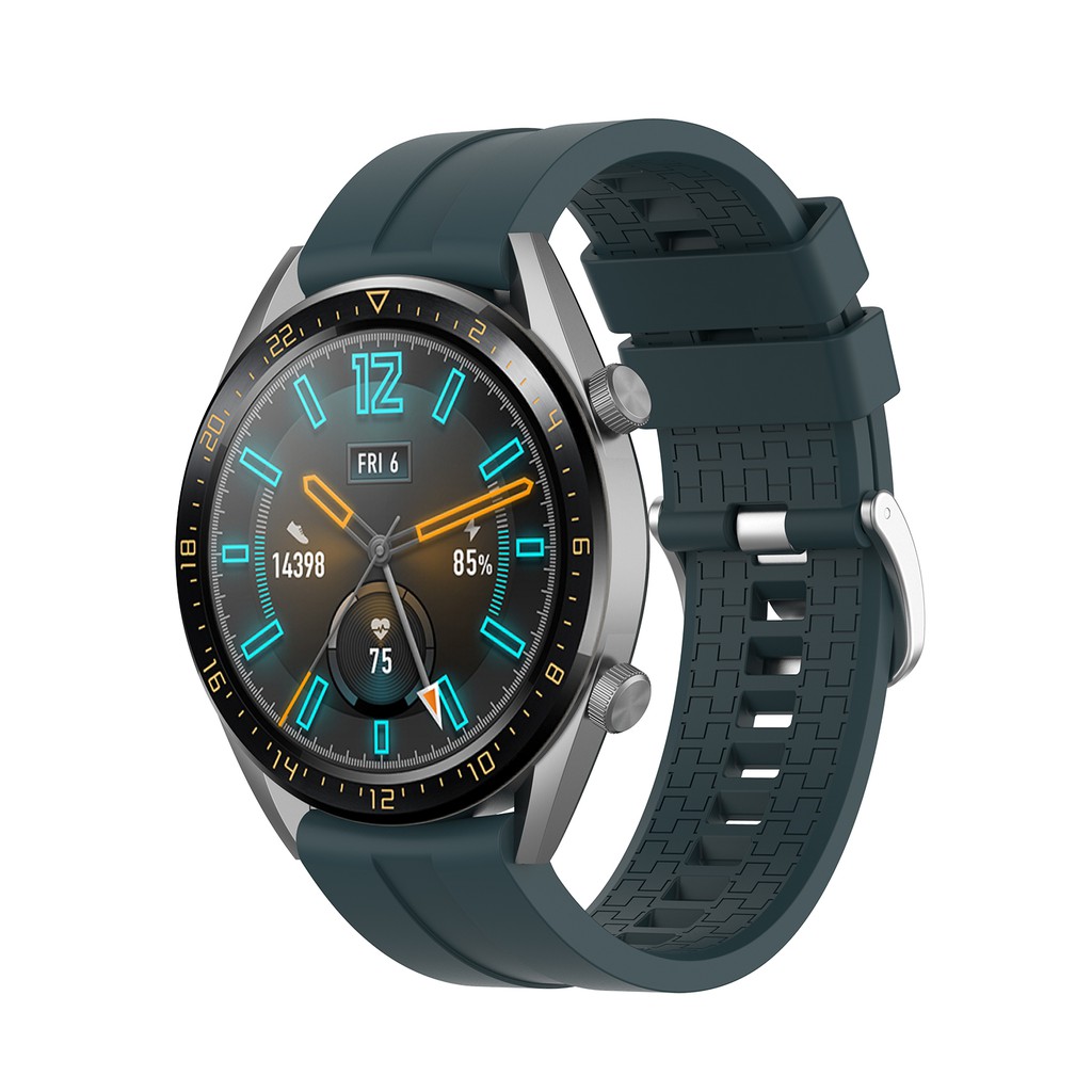 สายนาฬิกาข้อมือซิลิโคน ขนาด 22 มม. สำหรับ Huawei Watch GT GT2 46 มม. /honor magic 2 46 มม.（ไม่เหมาะสำหรับ GT2 42 มม.）