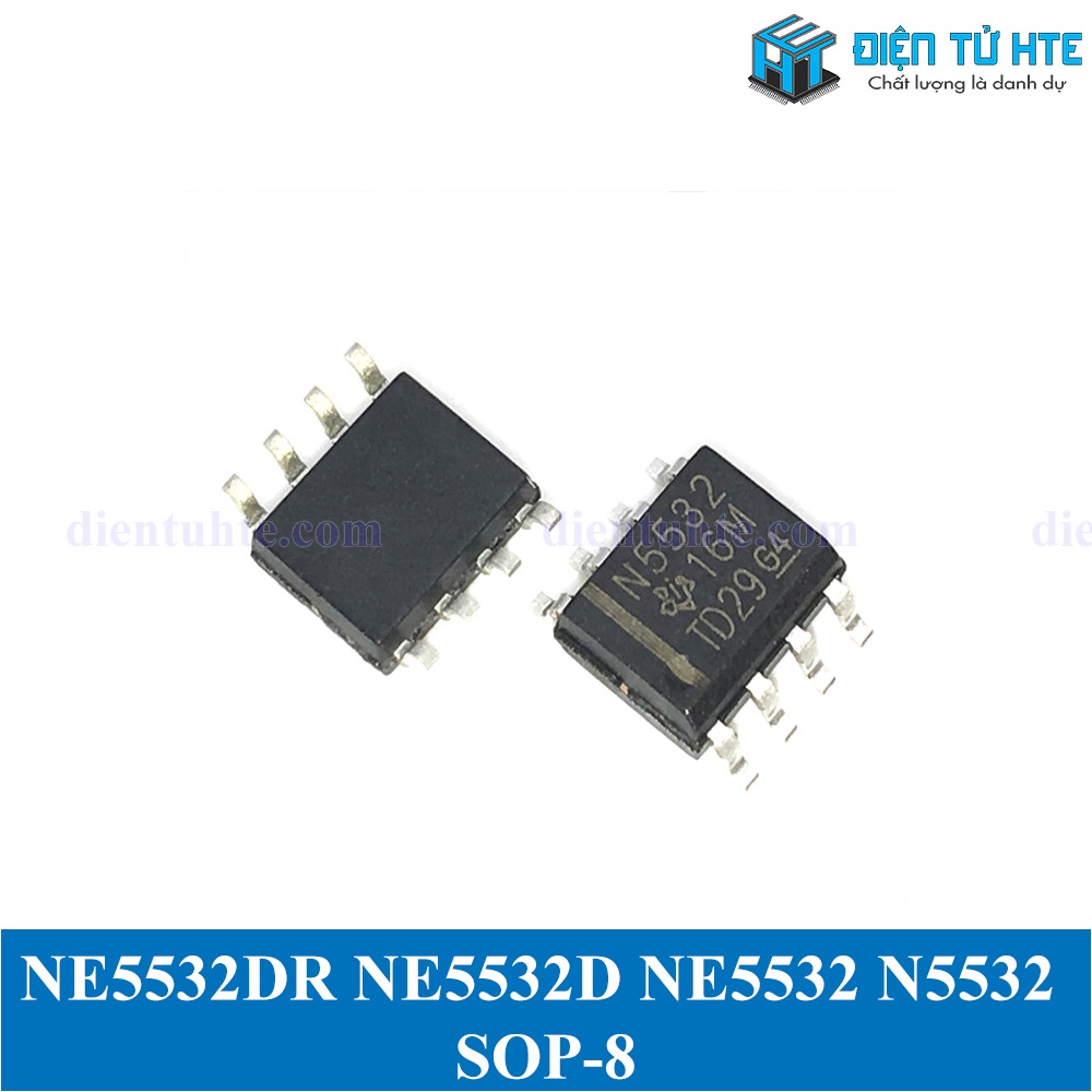 ของแท้ IC Opamp NE5532DR NE5532D NE5532 N5532 SOP-8