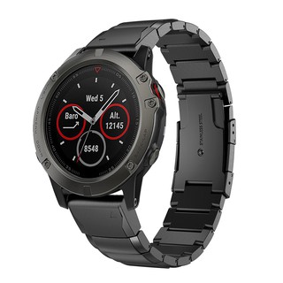 สายรัดข้อมือสแตนเลสสายนาฬิกาข้อมือโลหะสําหรับ Garmin Fenix 5 X Gps / Fenix 5 X Plus / Fenix 3 Hr / Fenix 6 X / Fenix 6 Xpro