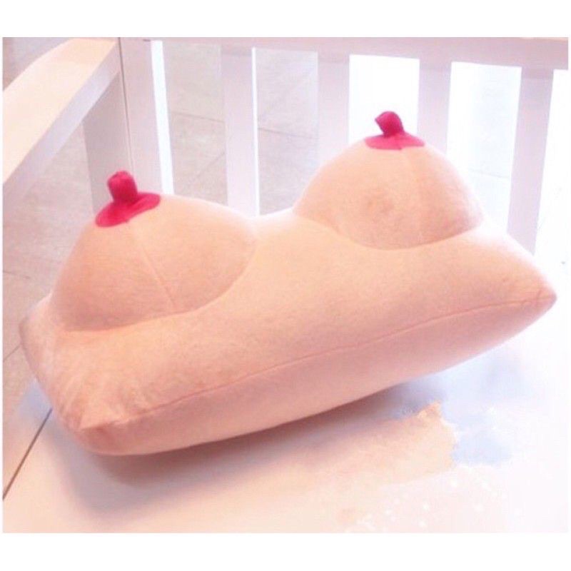 ตุ๊กตาหมอนรองคอ เต้านม หมอนเต้านม (สินค้ามี มอก.)