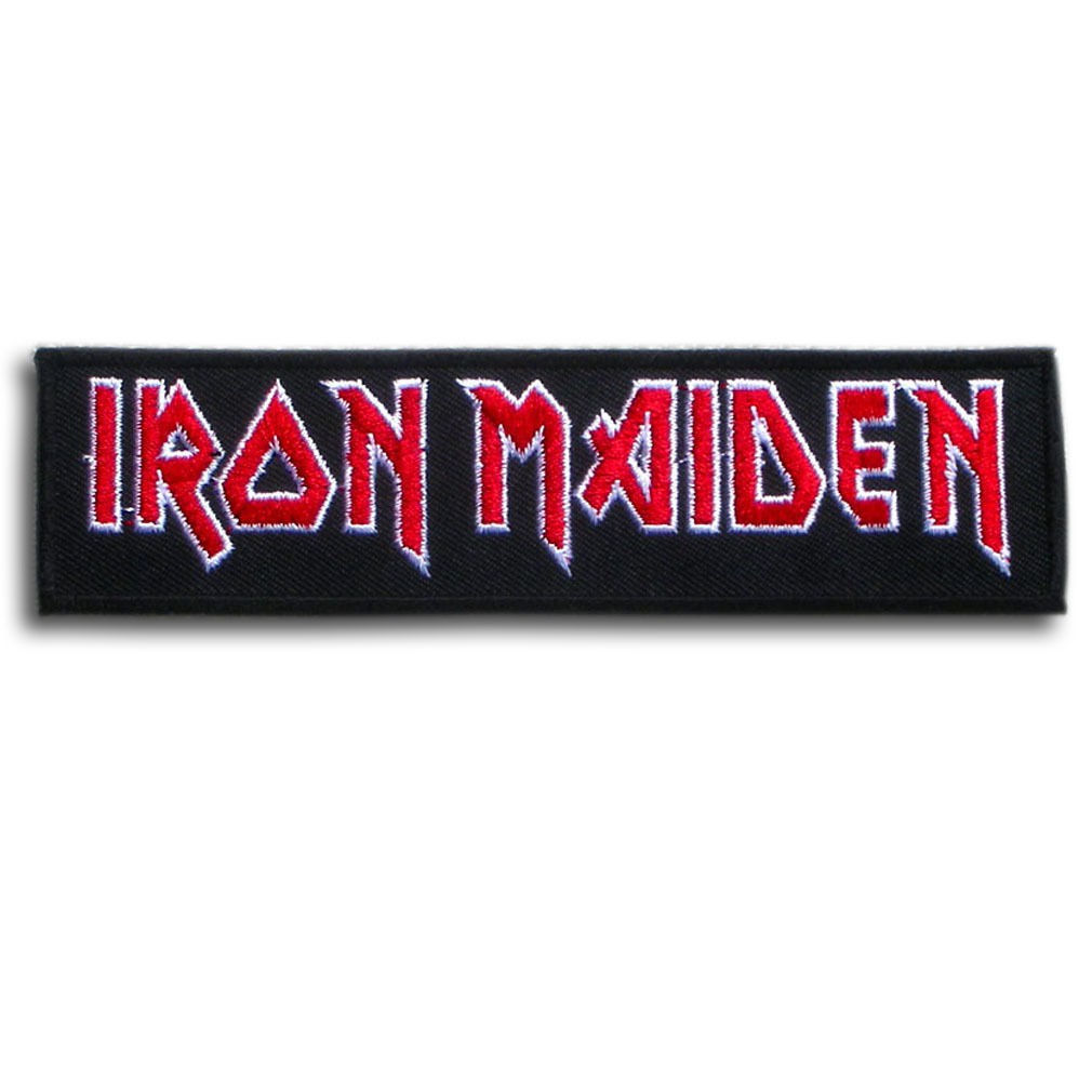 อาร์ม ตัวรีด อาร์มติดเสื้อ วงดนตรี เฮฟวี่ เมทัล วงร๊อค สลิปนีอท Iron Maiden Patch ไอรอน ไมเด้น  สำหร