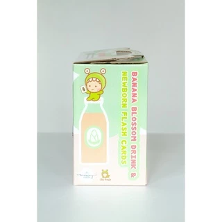 ของขวัญ Gift set : Mommy Booster x Little Monster น้ำหัวปลี คละ 3 รส 6 ขวด + Newborn Flashcards Little Monster 1 เซต