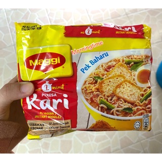 Maggi Kari มาม่าแม็กกี้ รสผงกะหรี่ ได้5ห่อ