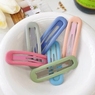 Cute 113 กิ๊บติดผม กิ๊บแป๊กสไตล์เกาหลี ทรงรี ยาว 6.5 cm.