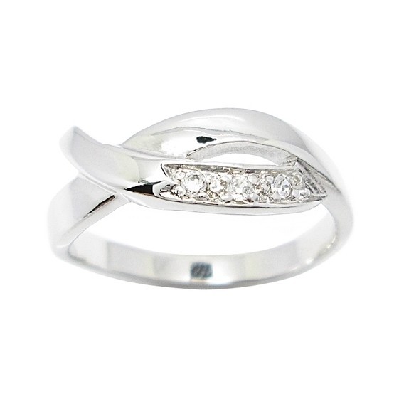 แหวน แหวนเพชร cz ประดับเพชร ชุบทองคำขาว แหวนผู้หญิงมินิมอล แหวนผู้หญิงแฟชั่น