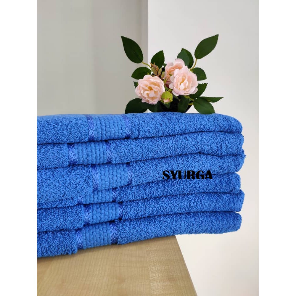 HOTEL TOWEL SYURGA COLORED FLUFFY AND WATER ABSORBENT SYURGA TOWEL HOTEL SOFT 70x141cm (500 กรัม)