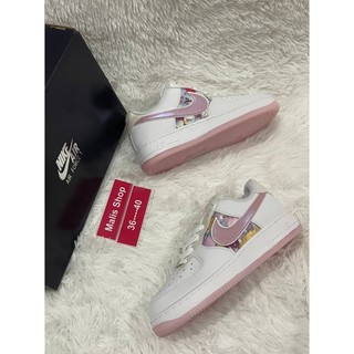 Nike Air Force 1 GS LV8(size36-40)White Pink