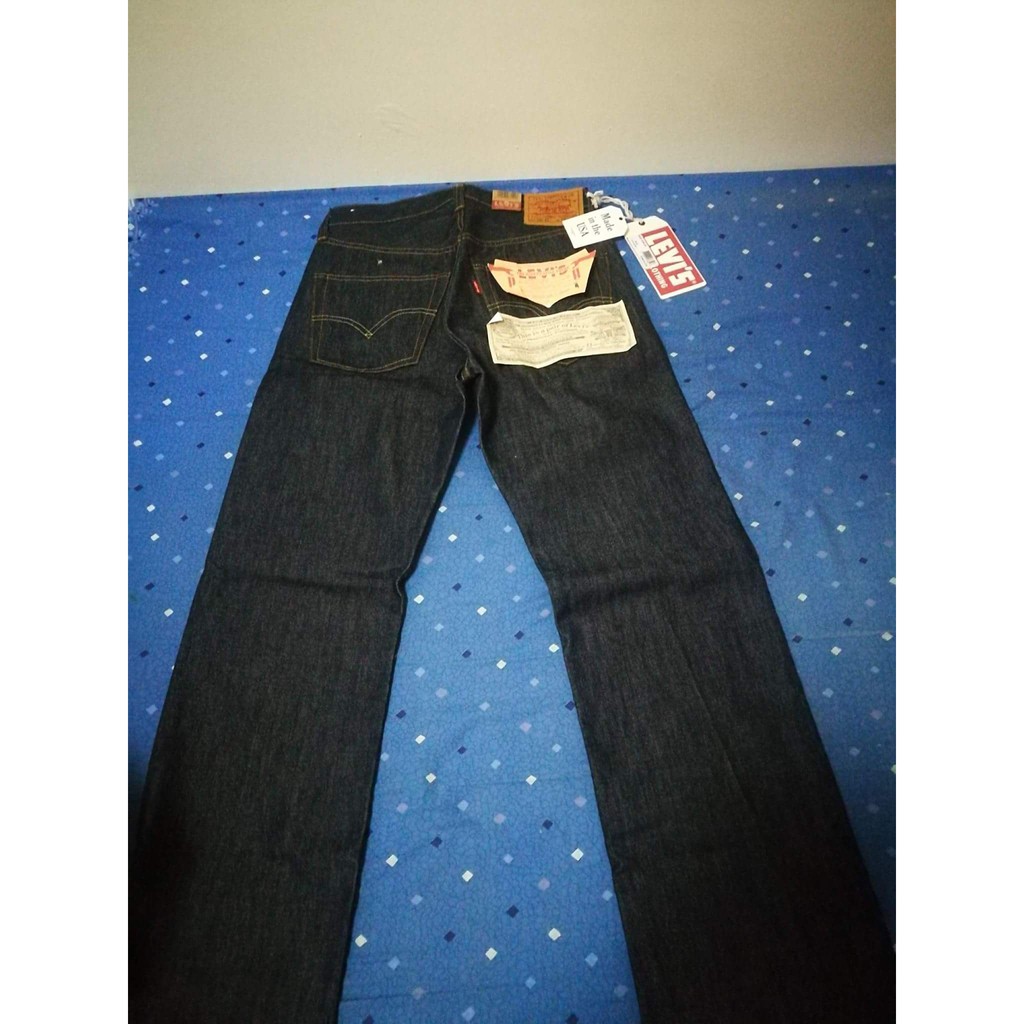 Levi's 501xx BIG E 1947 ริมแดง LVC