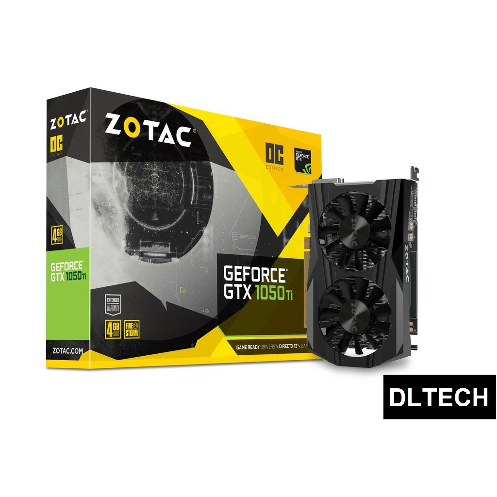 Zotac GeForce GTX 1050Ti OC 4GB ( ZT-P10510B-10L )