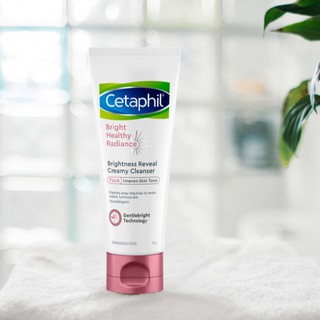 Cetaphil Bright Healthy Radiance เซตาฟิล ไบรท์ เรเดียนซ์ ไบรท์เนส รีวีล ครีมมี่ คลีนเซอร์ 100 มล.[26586]