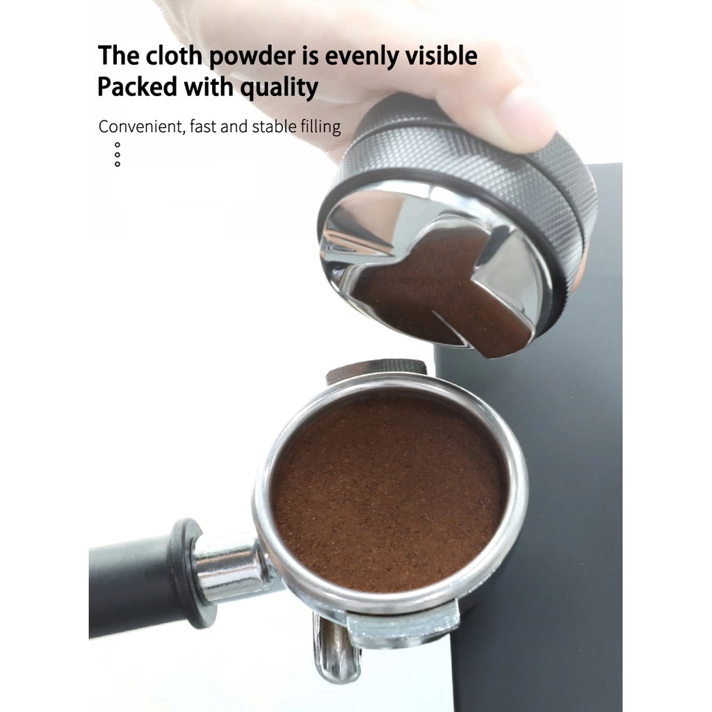 ☕☕☕Coffee Tamper เเทมเปอร์ ที่กดกาแฟมาการอง 51/58 mm ที่อัดกาแฟเครื่องชงกาแฟสด ทมเปอร์มาการอง thumbnail 8