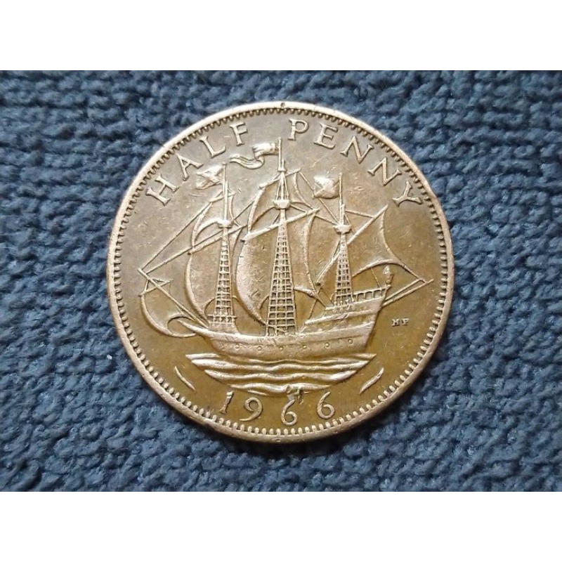 เหรียญ​ต่างประเทศ​(2950)United Kingdom ​1966