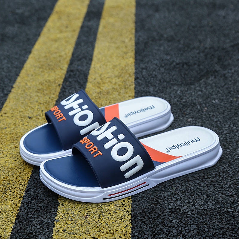Magic Post Slippers ใหม่แฟชั่นอินเทรนด์คู่กลางแจ้งชายลากคำว่า ...