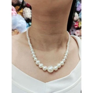 พร้อมส่งค่ะสร้อยมุก เด็กเล็ก กับ ผู้ใหญ่ใส่ได้ ใส่กับชุดไทย หรือ ชุดราตรีก็ได้
