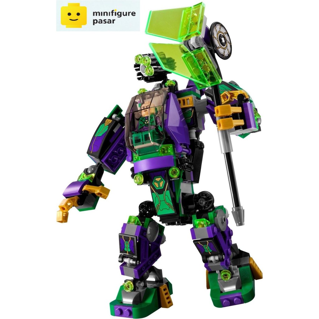 Sh0459 Lego DC Super Heroes Justice League 76097 - Lex Luthor Minifigure with Mech - ใหม่