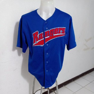 เสื้อกีฬาเบสบอล LOCO ATNLETIC "Rangers" Size M มือ2