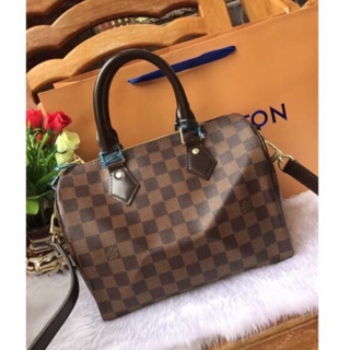 LOUIS SPEEDY  ขนาด 25 cm ✔️Hi-end1:1, หนังเเท้100%